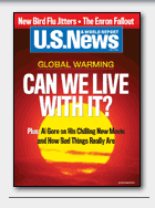 US News & World Report cover on global warming