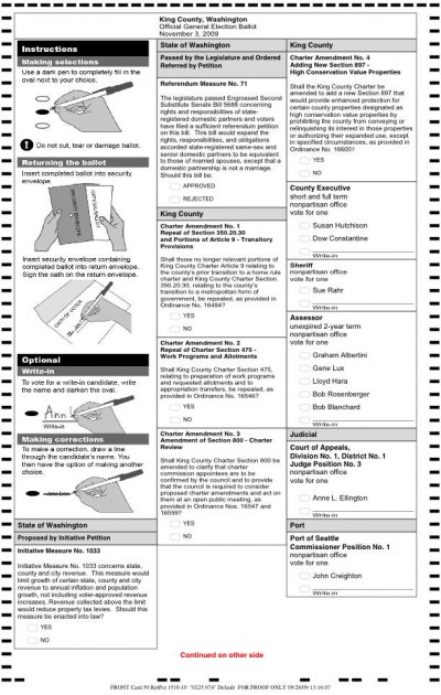 ballot